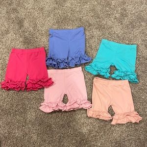 Lot of size 8 Southern Style ruffle shorties